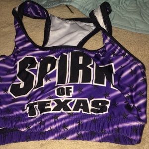 Spirit of Texas sports bra