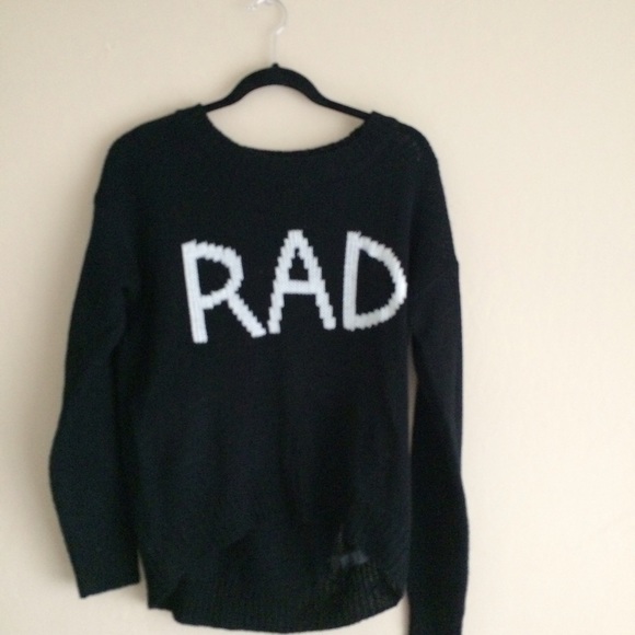 Never worn RAD sweater.