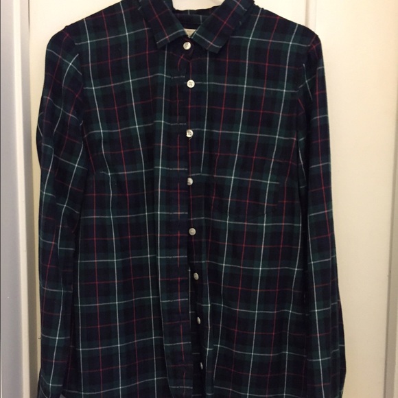 J.Crew Factory plaid button up