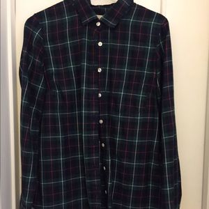J.Crew Factory plaid button up