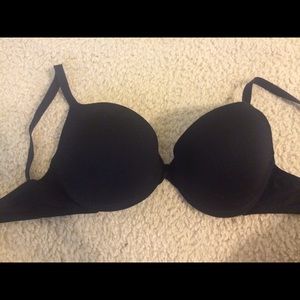 Victoria's Secret black push-up bra