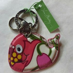 NWT Vera Bradley Seashore Keychain  Lilli Bell