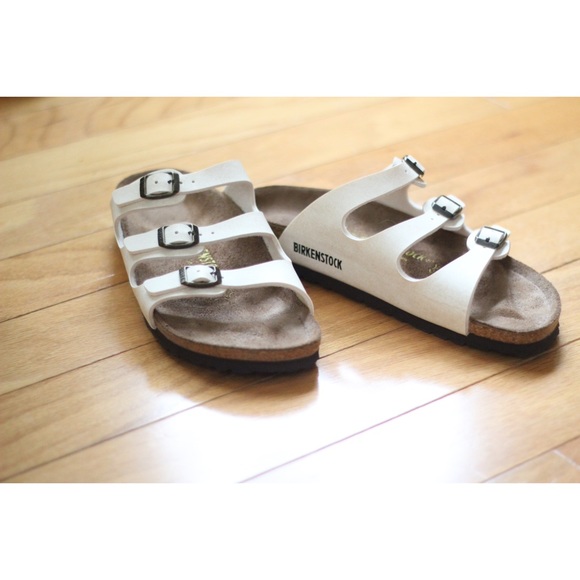 White Florida Birkenstock
