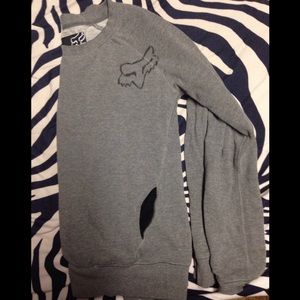 Fox sweatshirt and pink sweatshirt!