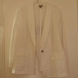 J Jill linen blazer