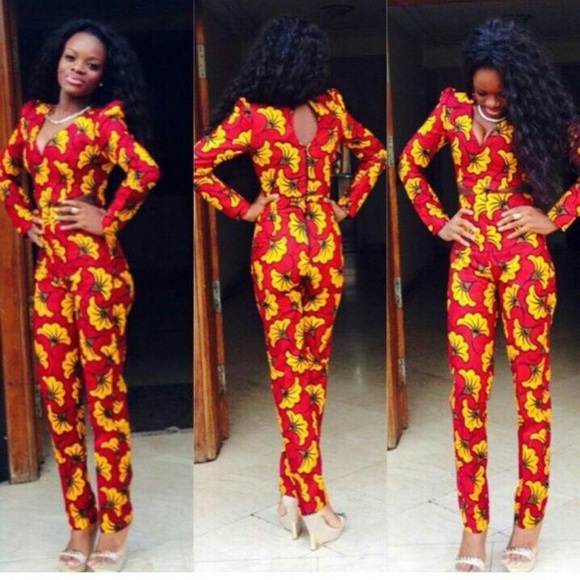 Ankara jumpsuit