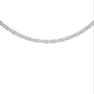 18" Sterling Silver Byzantine Chain