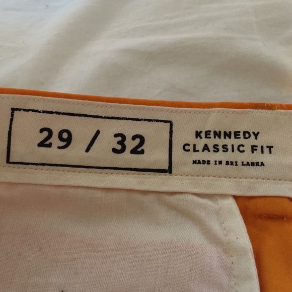 Men's Club Monaco Sunflower Chinos - Picture 3 of 3