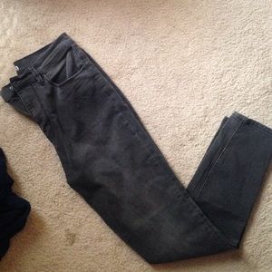 BDG super high rise twig cut ankle length sz 29