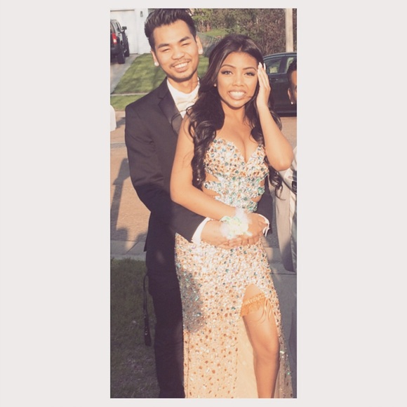 SOLD Jasz Couture prom dress