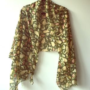 Forest Nymph Green Scarf