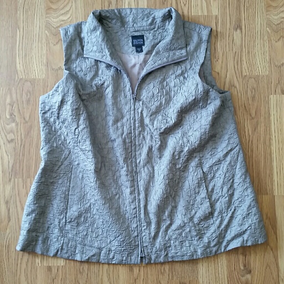 Eileen Fisher Silk Vest XL
