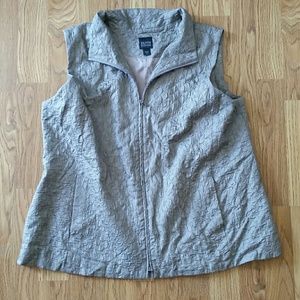 Eileen Fisher Silk Vest XL