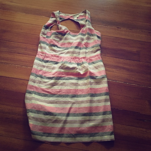 Casual open back dress