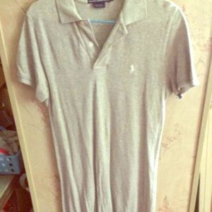 Grey polo dress