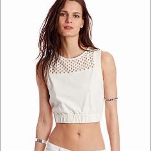 FREE PEOPLE cupcake crop top