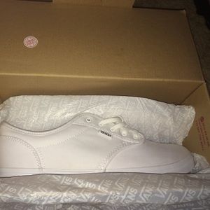 All white vans *NEVER WORN*