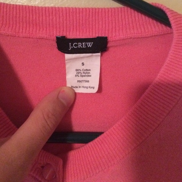 Coral j.crew cardigan - Picture 2 of 3