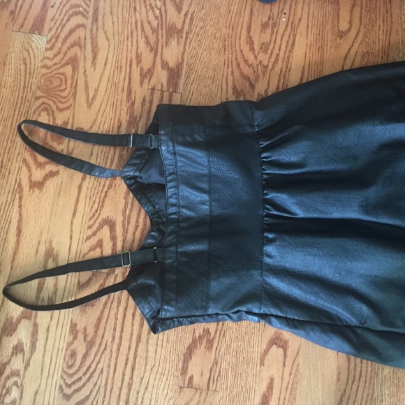 I heart Charlotte Ronson Faux Leather  Dress - Picture 3 of 3
