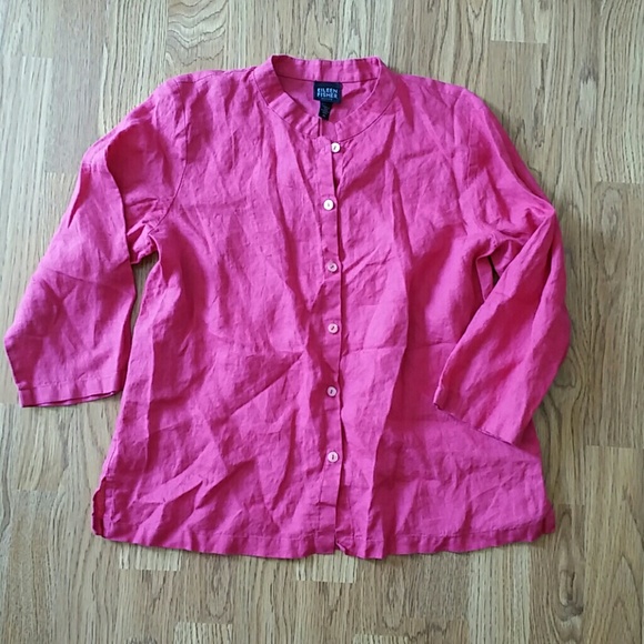 Eileen Fisher Irish Linen Top