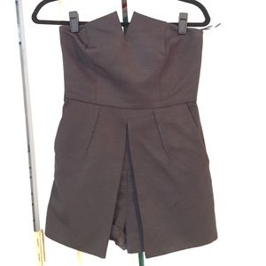 Black topshop romper