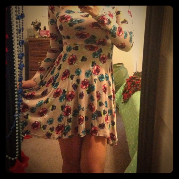 Summer dress with open back