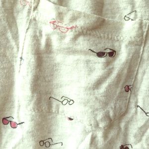 Throw some shade cropped tee