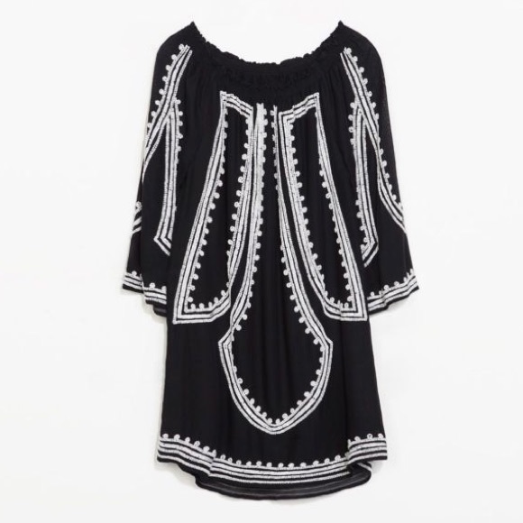 Additional photos of Zara Woman embroidered tunic