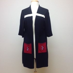 Short Sleeve Open Cardigan