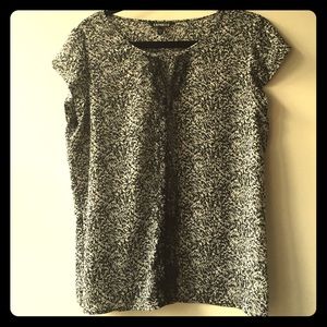 Black & White Blouse