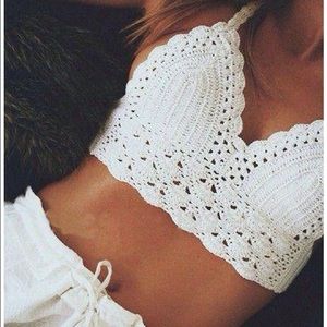 Crochet bralette