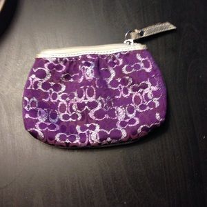 Authentic Coach coin purse