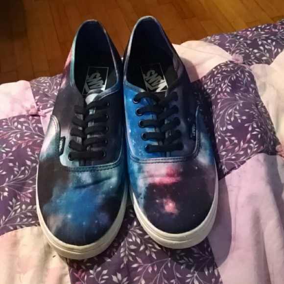 Galaxy print Vans
