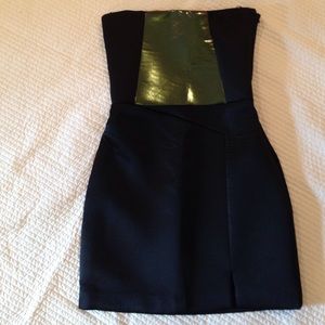 Kate spade Saturday. Strapless panel dress.