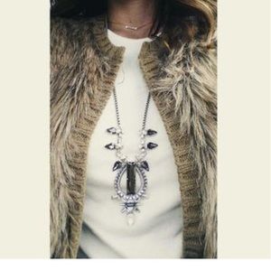 Stella Dot Exlipse necklace worn 3 ways