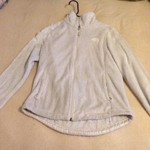white north face jacket