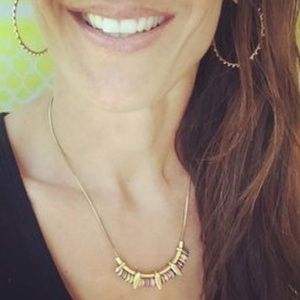 Stella Dot Wanderer Necklace worn 2 ways