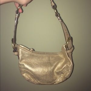 Gold Coach purse