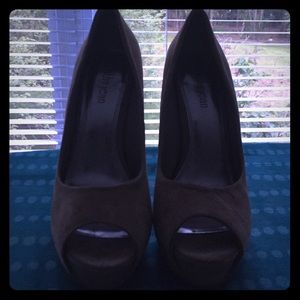 Beige Suede Cathy Jean Pumps