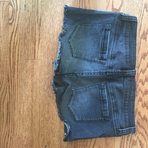 Forever 21 Studded Black Denim Shorts - Picture 3 of 4