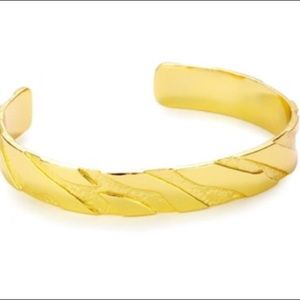 Gorjana Gold-Plated Zebra Skinny Cuff