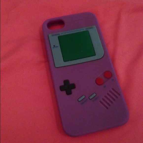 iPhone 5/5S Purple Gameboy Case