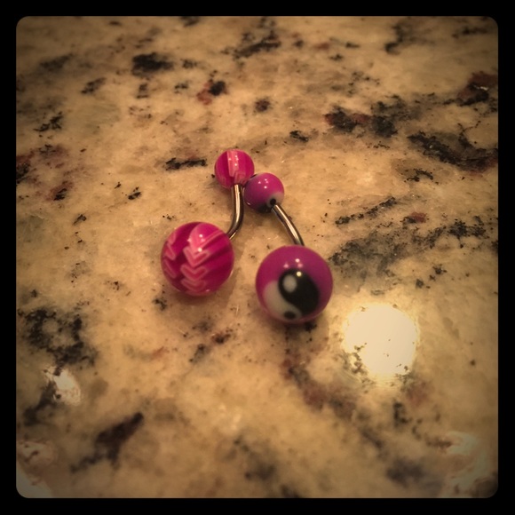 Belly rings.