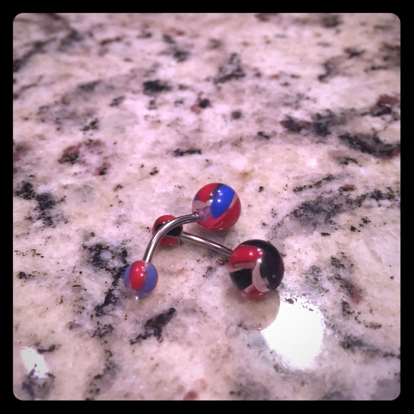 Belly rings.