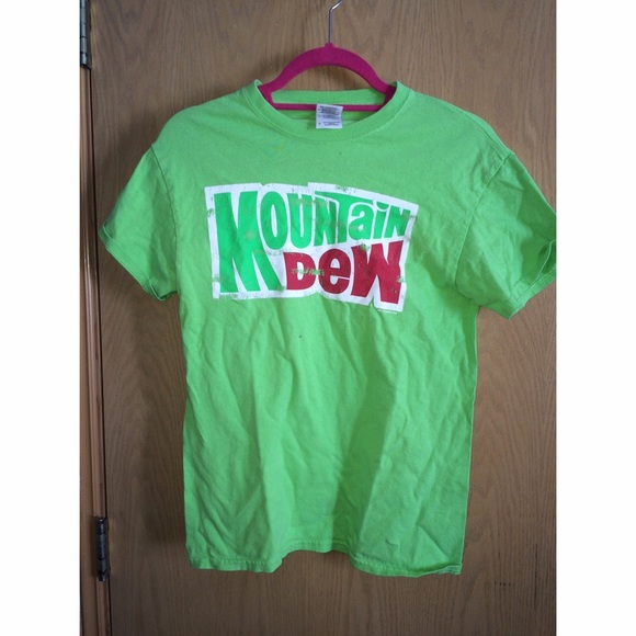 Lime Green Mountain Dew T-Shirt