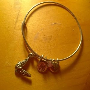 Alex and Ani butterfly bracelet