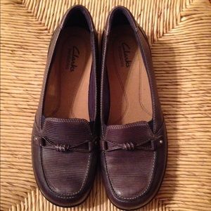 Clarks Navy shoes Never Worn