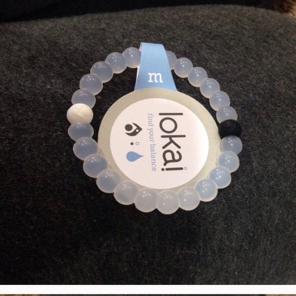 NWT clear Lokai bracelet