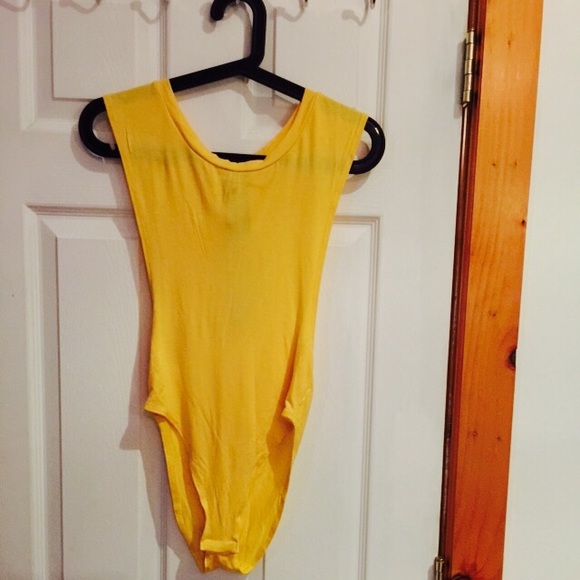 Yellow one piece