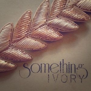 Rose Gold sash by Something Ivory